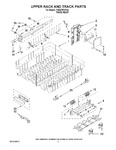 Diagram for 09 - Upper Rack And Track Parts