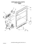 Diagram for 03 - Door And Latch Parts