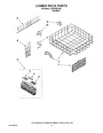 Diagram for 10 - Lower Rack Parts