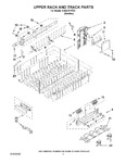 Diagram for 09 - Upper Rack And Track Parts