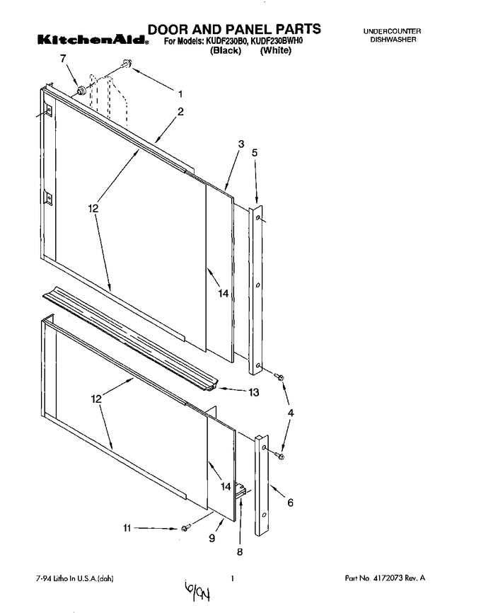 Diagram for KUDF230B0