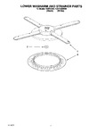 Diagram for 05 - Lower Washarm And Strainer