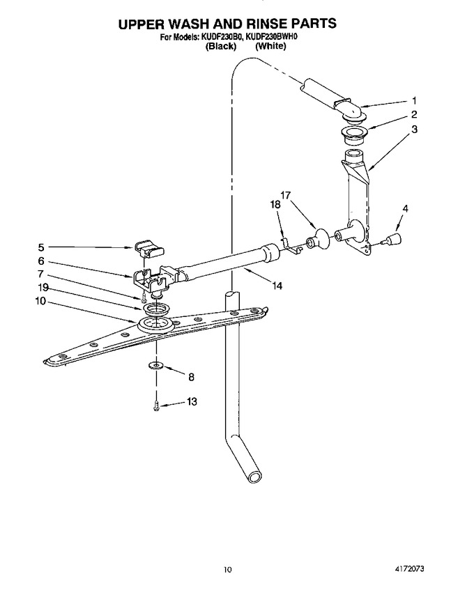 Diagram for KUDF230BWH0