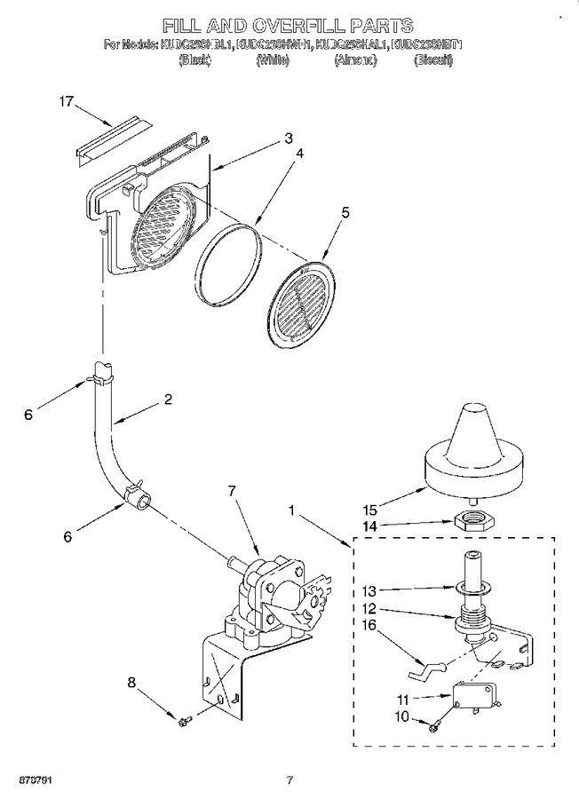 Diagram for KUDG25SHWH1