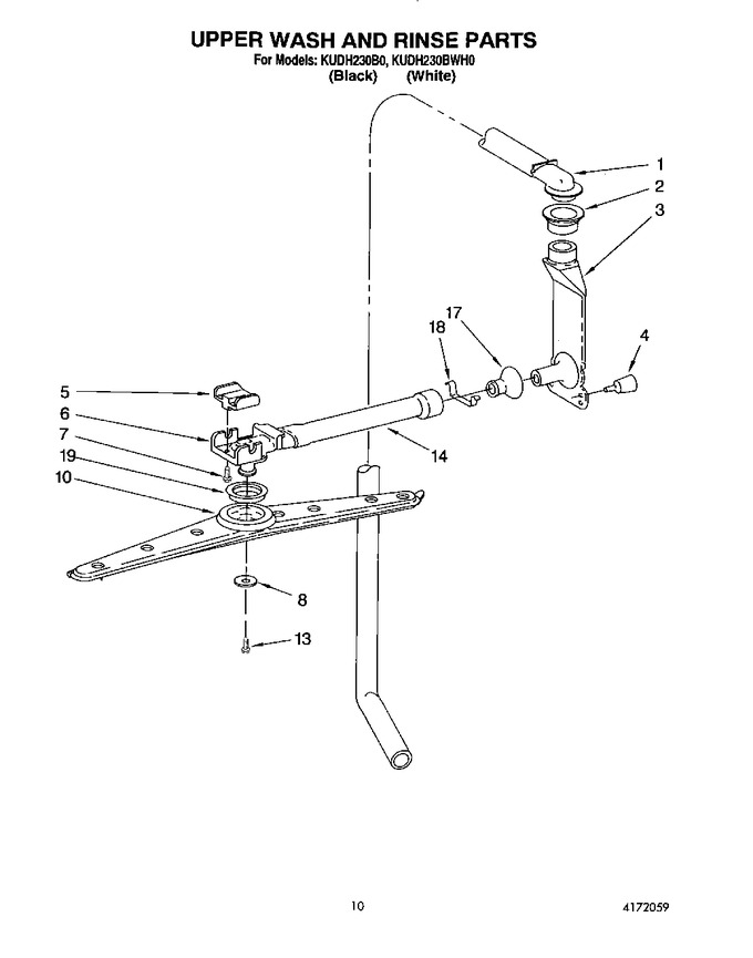 Diagram for KUDH230BWH0