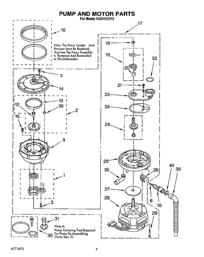 Diagram for KUDH230Y0