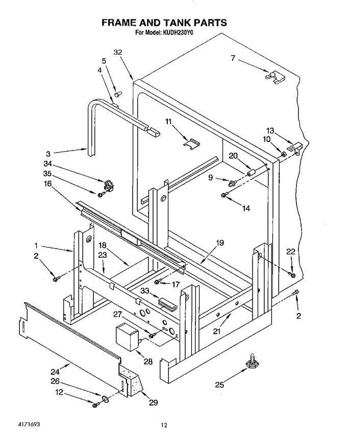 Diagram for KUDH230Y0