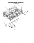 Diagram for 11 - Upper Rack And Track