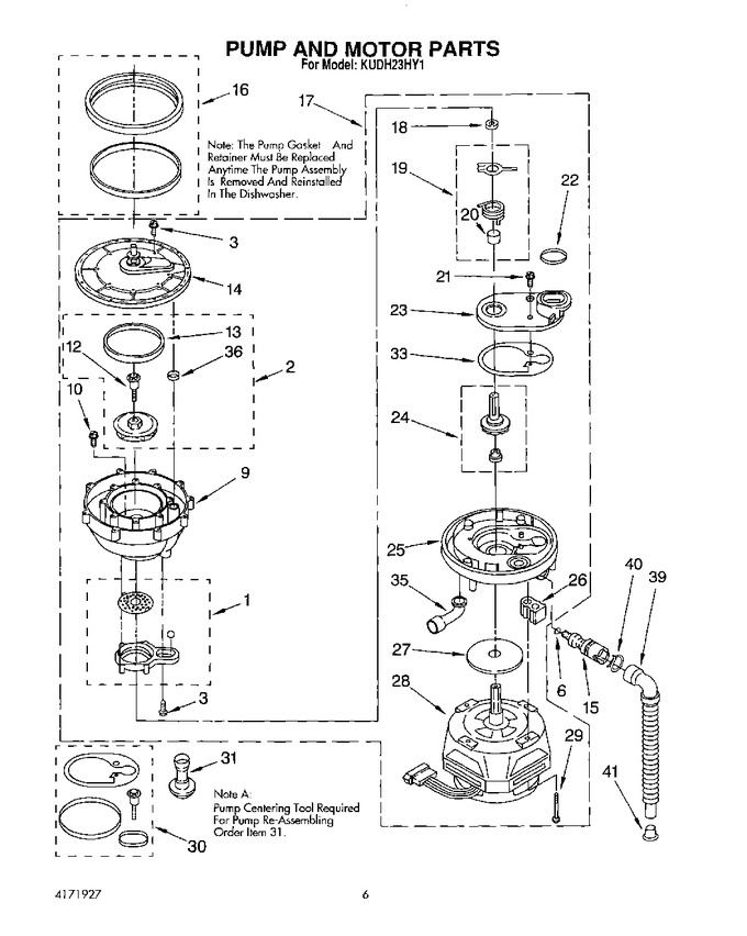 Diagram for KUDH23HY1