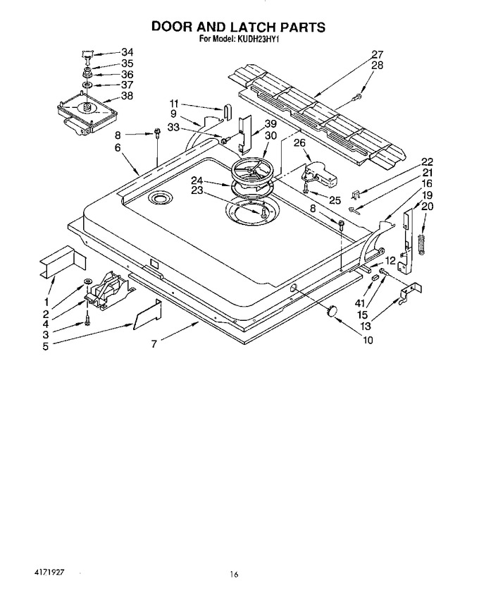 Diagram for KUDH23HY1