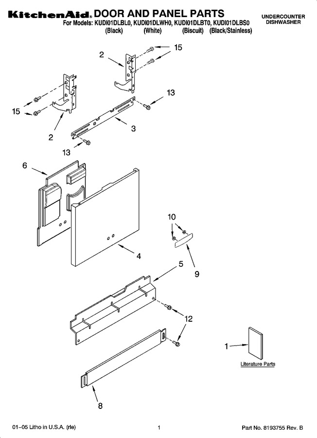 Diagram for KUDI01DLWH0