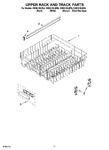 Diagram for 09 - Upper Rack And Track Parts