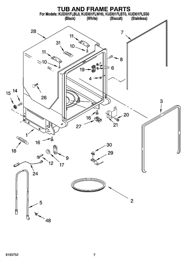 Diagram for KUDI01FLWH0