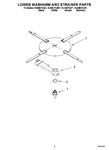 Diagram for 04 - Lower Washarm And Strainer Parts