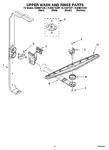 Diagram for 10 - Upper Wash And Rinse Parts