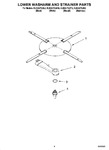 Diagram for 04 - Lower Washarm And Strainer Parts