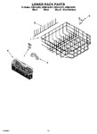 Diagram for 11 - Lower Rack Parts, Optional Parts (not Included)