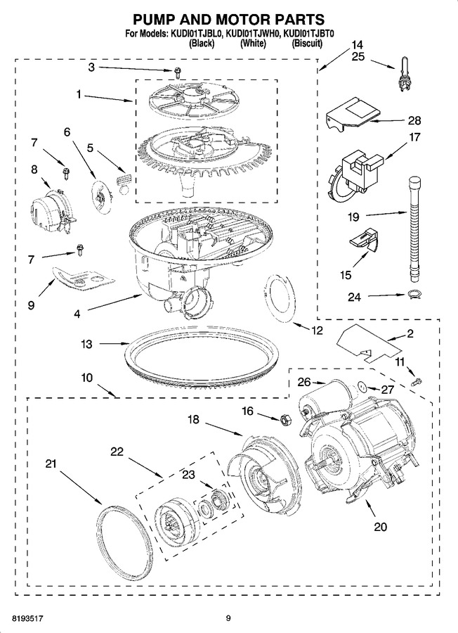 Diagram for KUDI01TJBT0