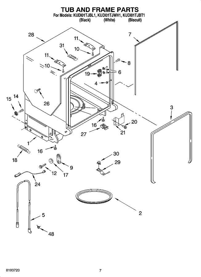 Diagram for KUDI01TJBL1