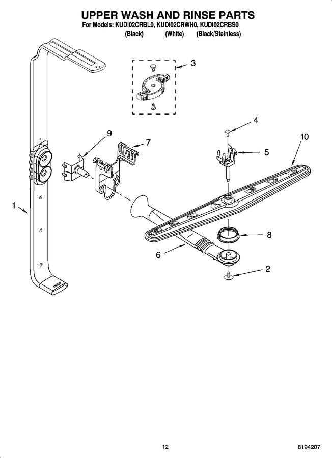 Diagram for KUDI02CRBL0