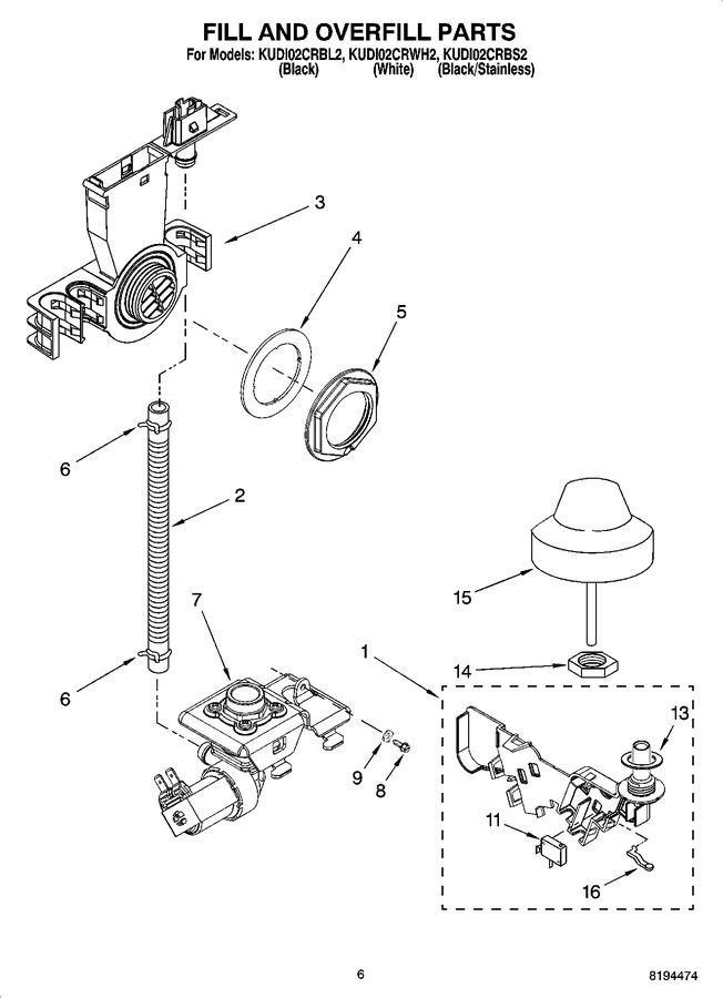 Diagram for KUDI02CRWH2