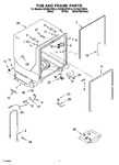 Diagram for 07 - Tub And Frame Parts