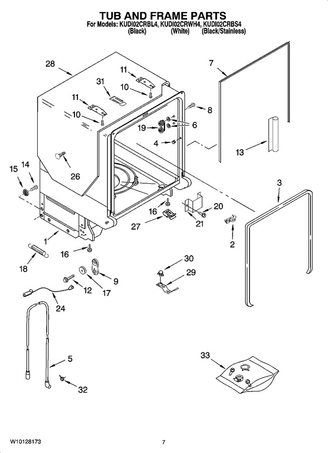 Diagram for KUDI02CRBL4