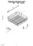 Diagram for 09 - Upper Rack And Track Parts