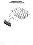 Diagram for 11 - Lower Rack Parts, Optional Parts (not Included)