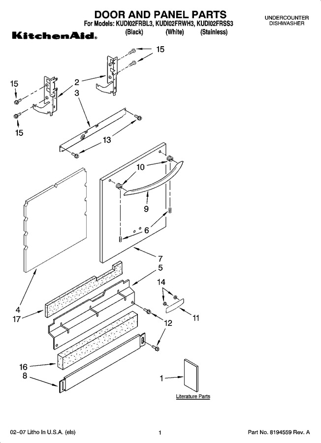 Diagram for KUDI02FRBL3