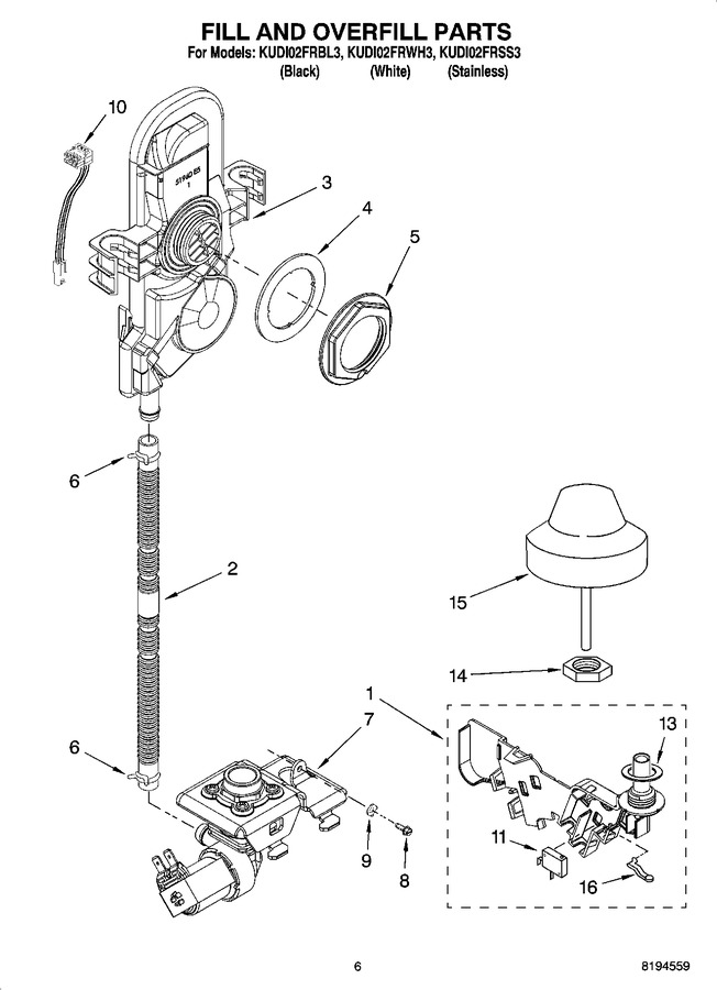 Diagram for KUDI02FRWH3