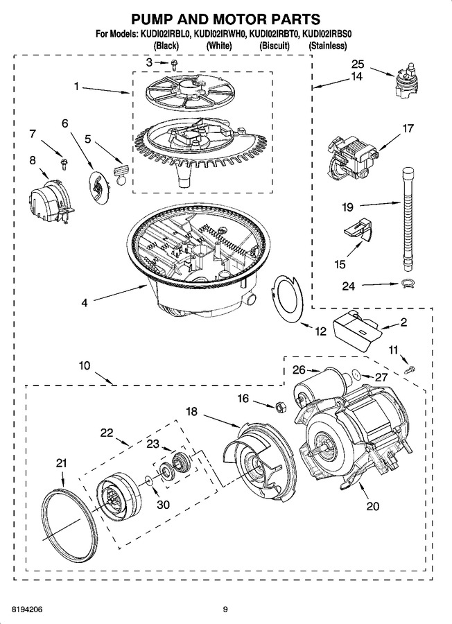 Diagram for KUDI02IRWH0