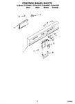 Diagram for 02 - Control Panel Parts