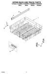 Diagram for 09 - Upper Rack And Track Parts