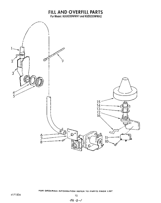 Diagram for KUDI220WWH1