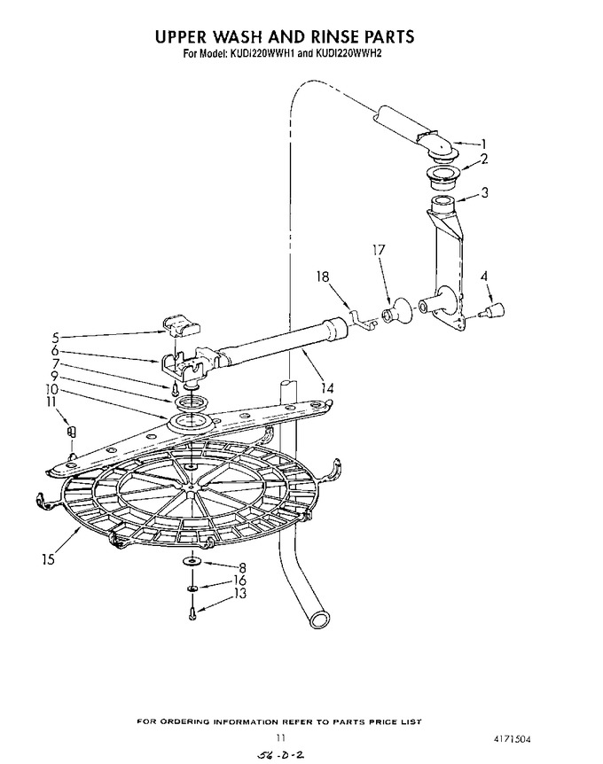 Diagram for KUDI220WWH1