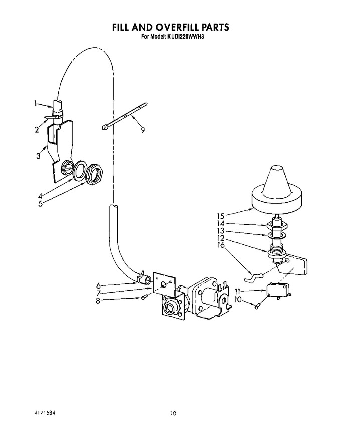 Diagram for KUDI220WWH3