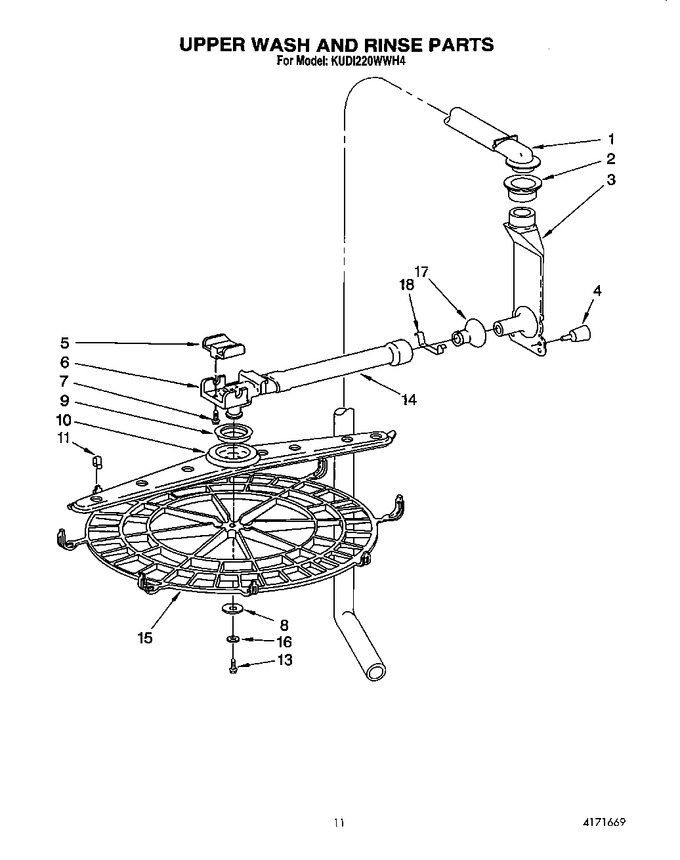 Diagram for KUDI220WWH4