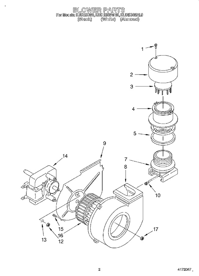 Diagram for KUDI230BW0