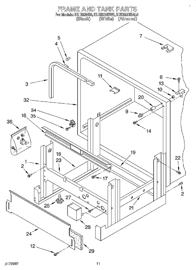 Diagram for KUDI230BAL0