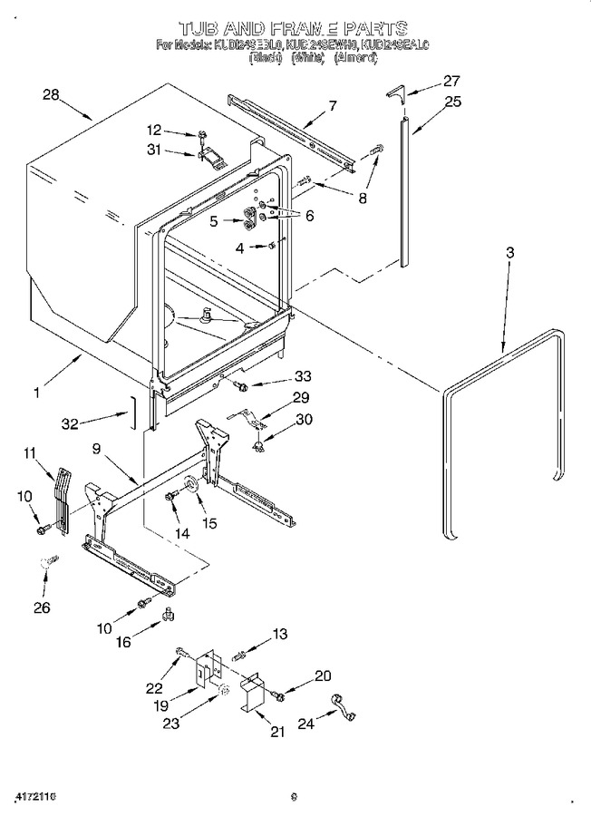 Diagram for KUDI24SEAL0