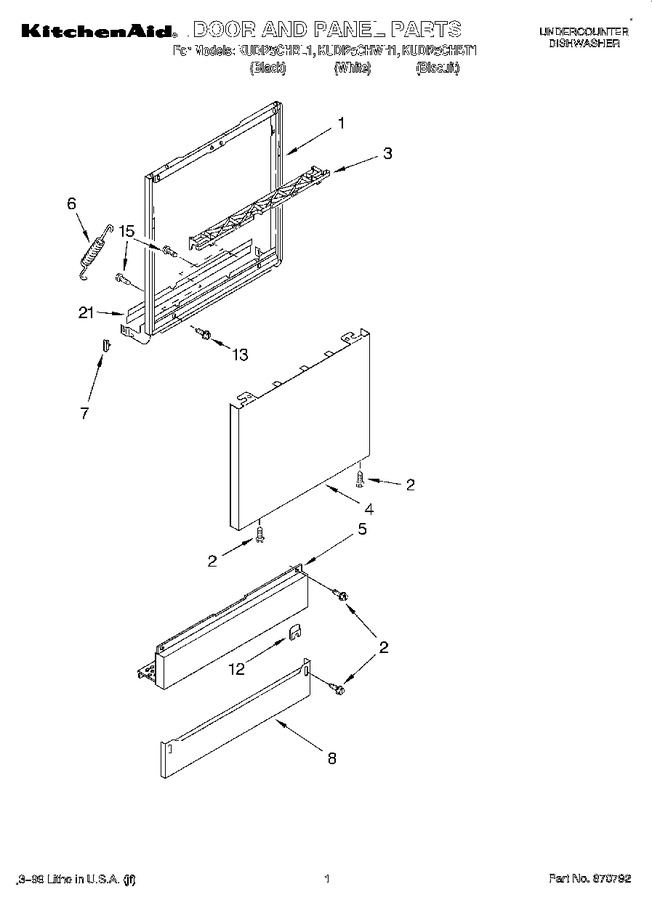 Diagram for KUDI25CHBT1