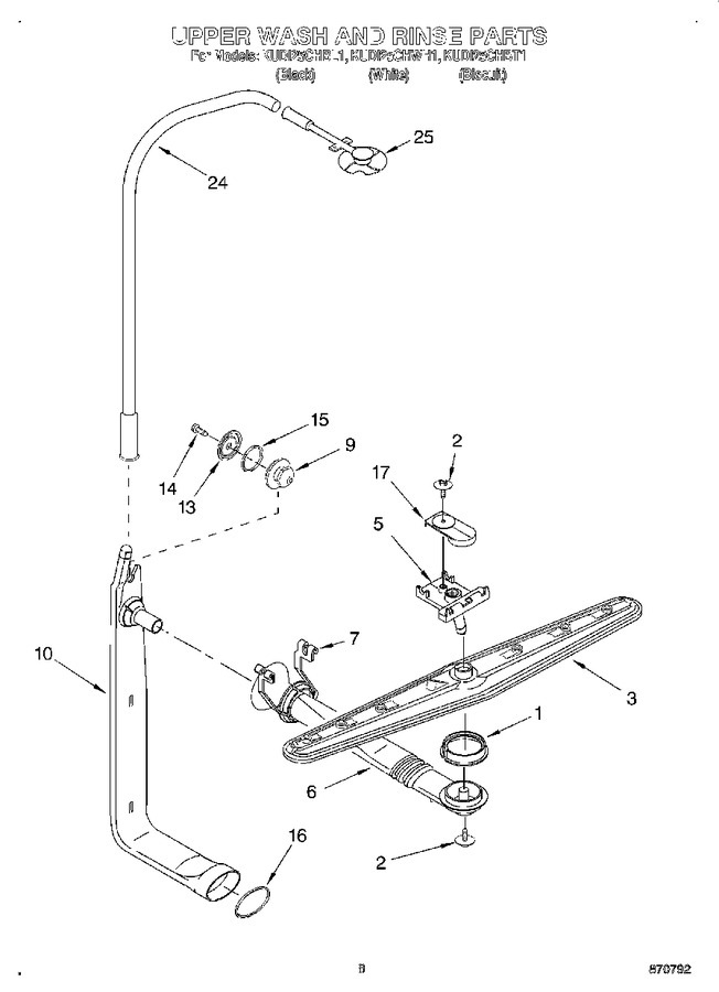 Diagram for KUDI25CHBT1