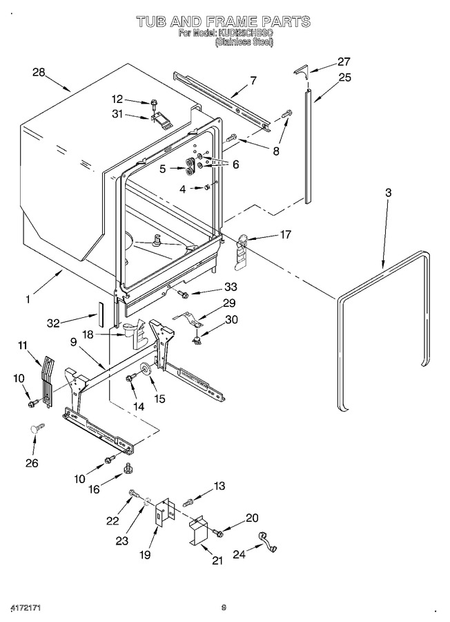 Diagram for KUDI25CHBS0