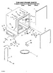 Diagram for 07 - Tub And Frame Parts