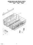 Diagram for 09 - Upper Rack And Track Parts