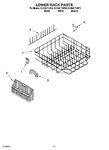 Diagram for 10 - Lower Rack Parts