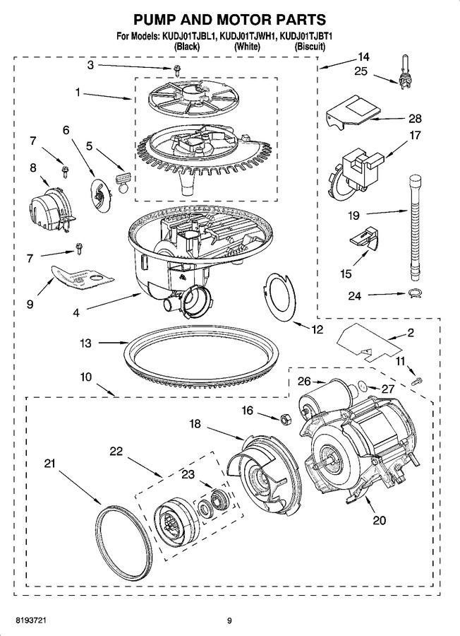 Diagram for KUDJ01TJWH1