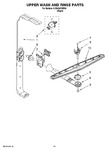 Diagram for 10 - Upper Wash And Rinse Parts