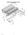 Diagram for 11 - Upper Rack And Track